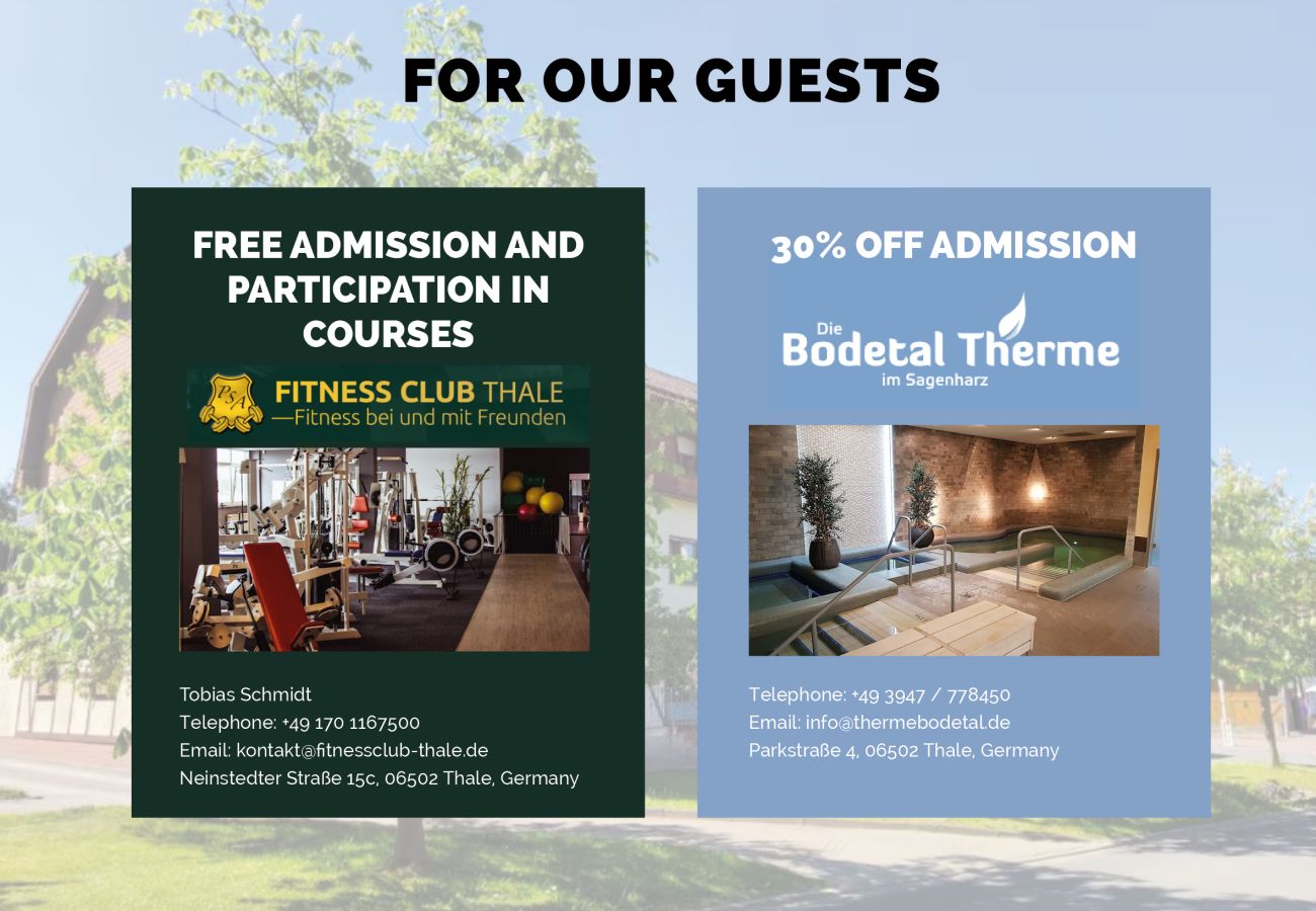 Apartment in Thale - Haus Freigeist - Friedrichssuite