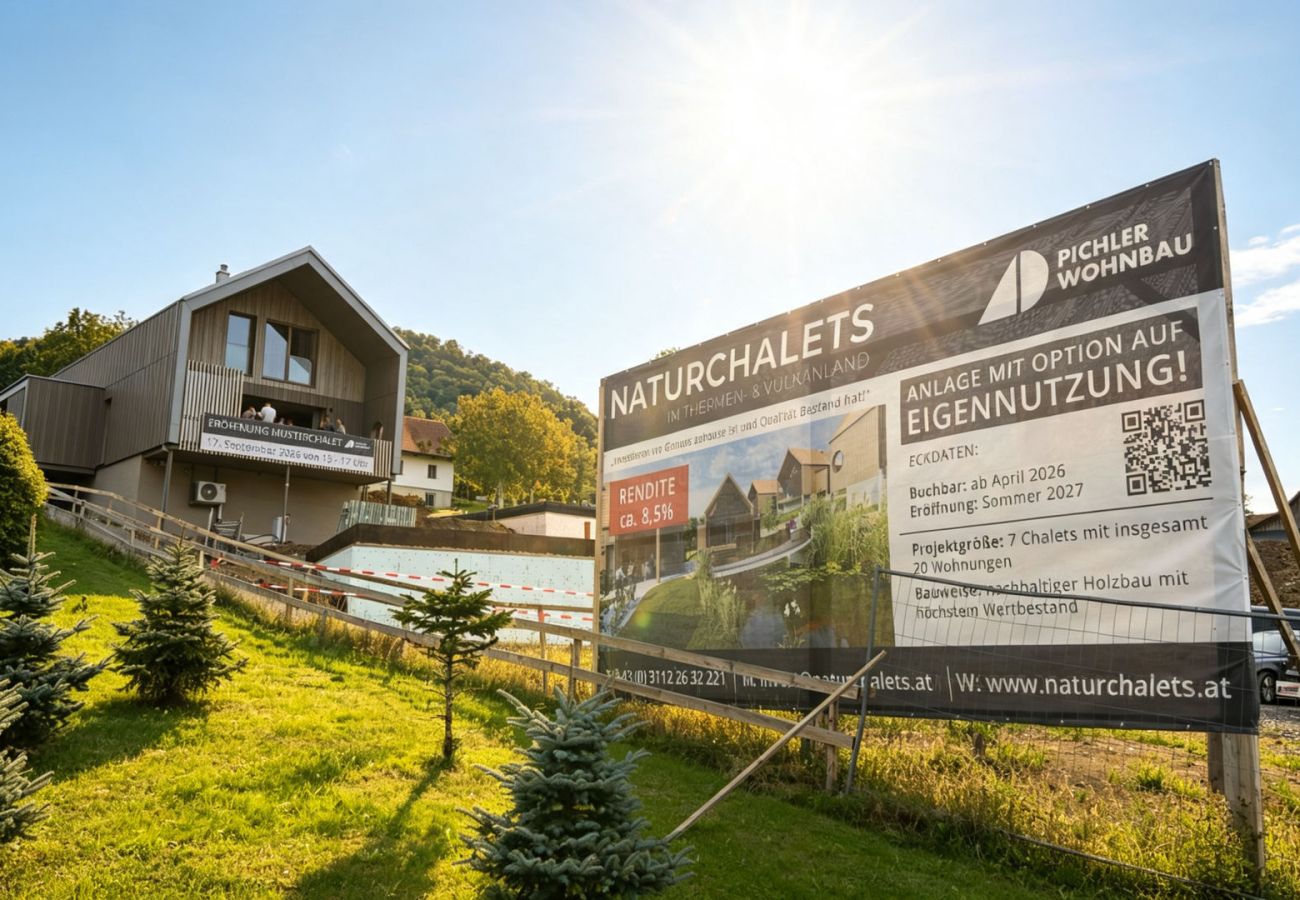 Chalet in Tieschen - Nature chalets: Spa & Volcano Country 