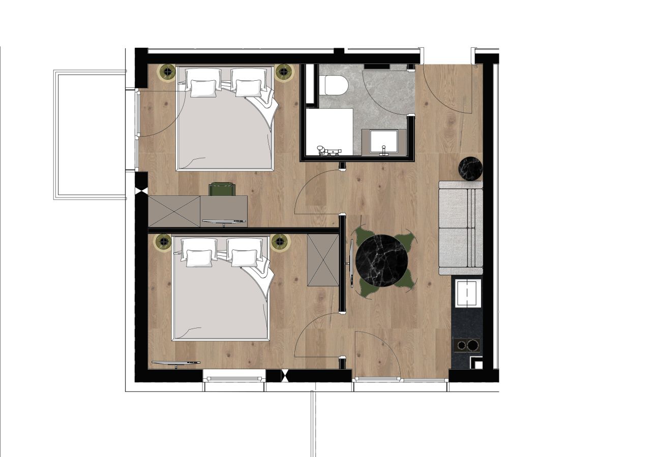 Ferienwohnung in Kirchberg in Tirol - Gipfelglück Family