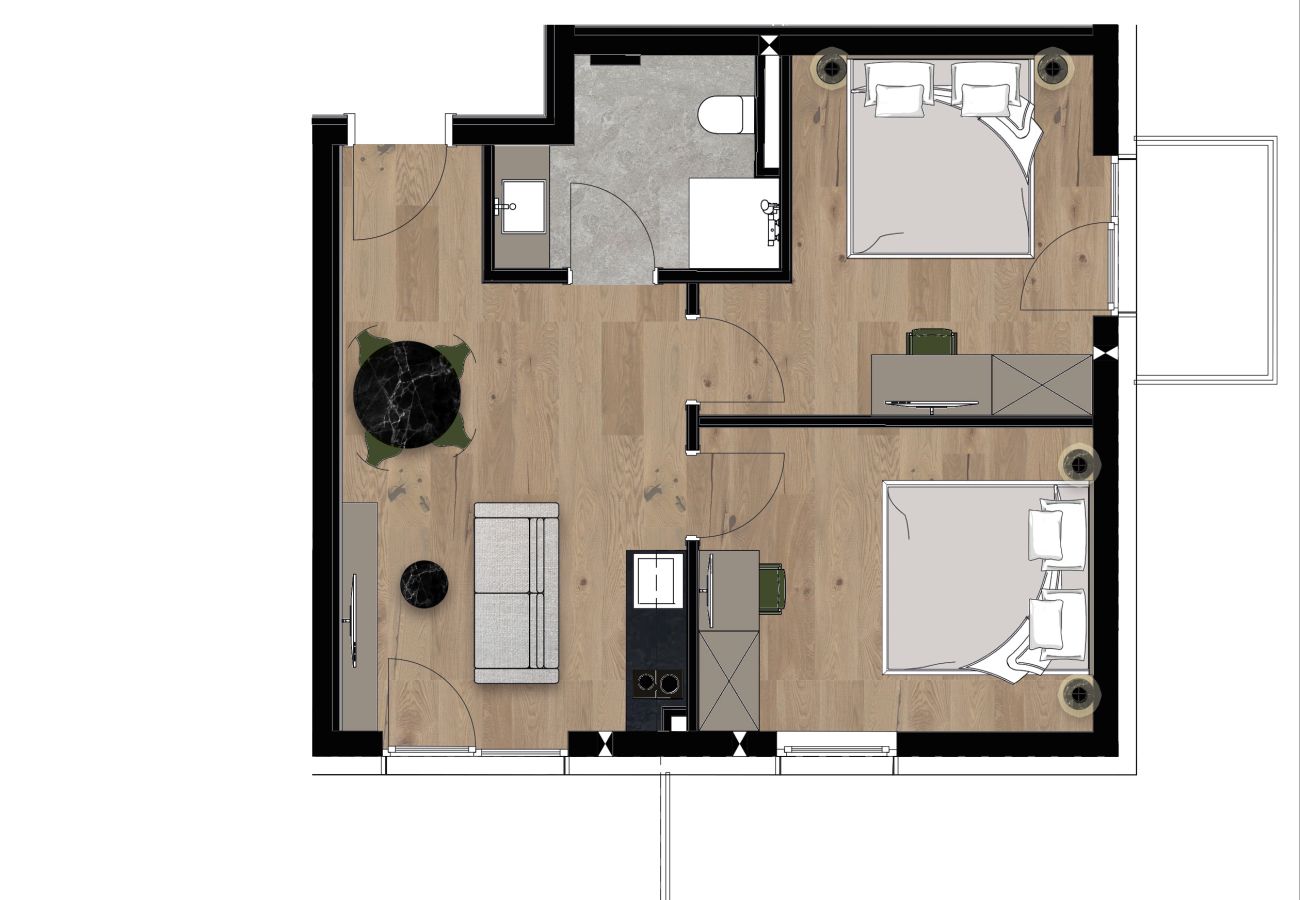 Ferienwohnung in Kirchberg in Tirol - Gipfelglück Premium