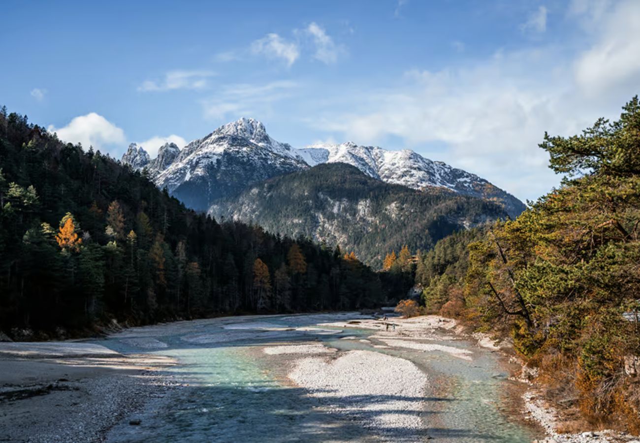 Ferienhaus in Scharnitz - Johann´s Lodge am Tor zum Karwendel