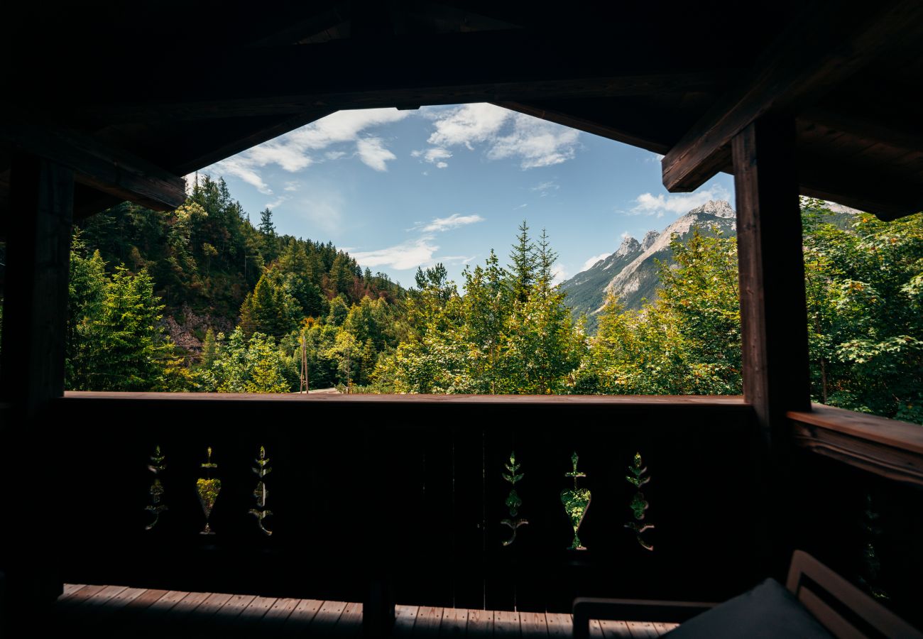 Ferienwohnung in Scharnitz - Steinbock Suite am Tor zum Karwendel