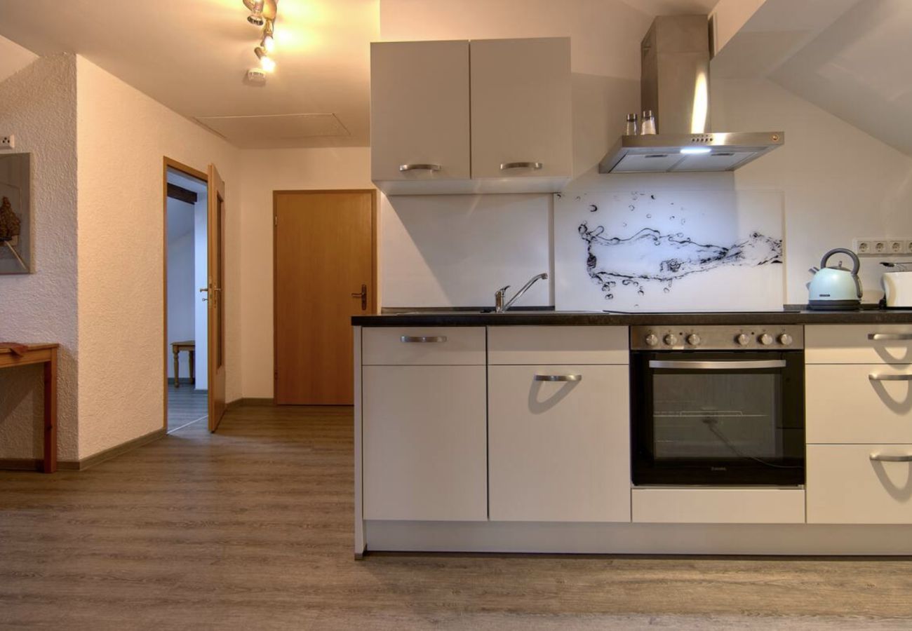 Ferienwohnung in Thale - Haus Freigeist - Wohnung zum Ortsblick