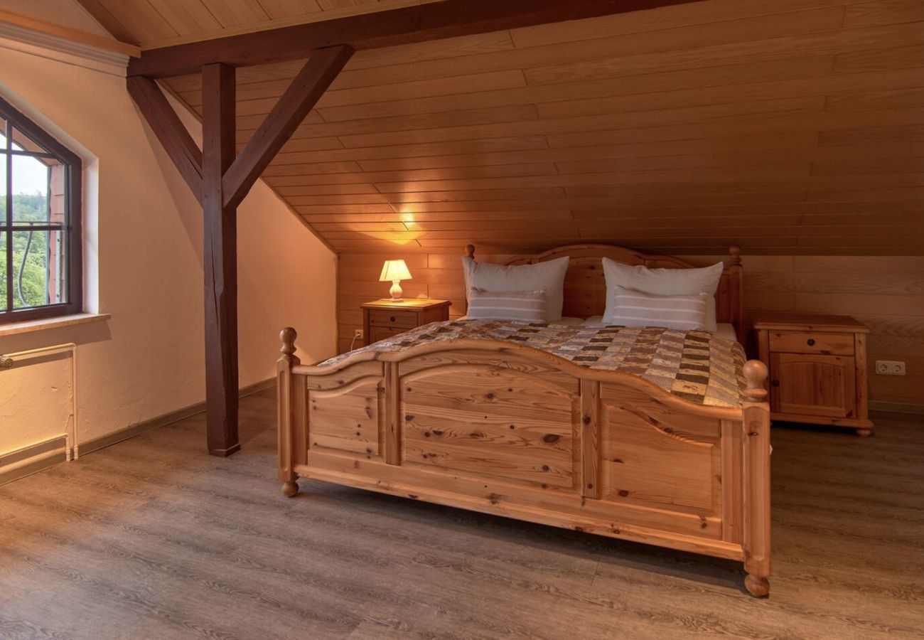 Ferienwohnung in Thale - Haus Freigeist - Wohnung zum Ortsblick
