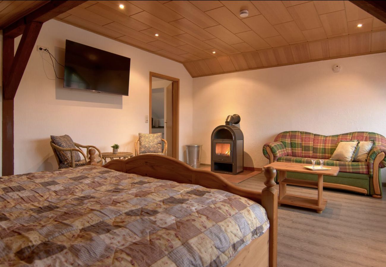 Ferienwohnung in Thale - Haus Freigeist - Wohnung zum Ortsblick