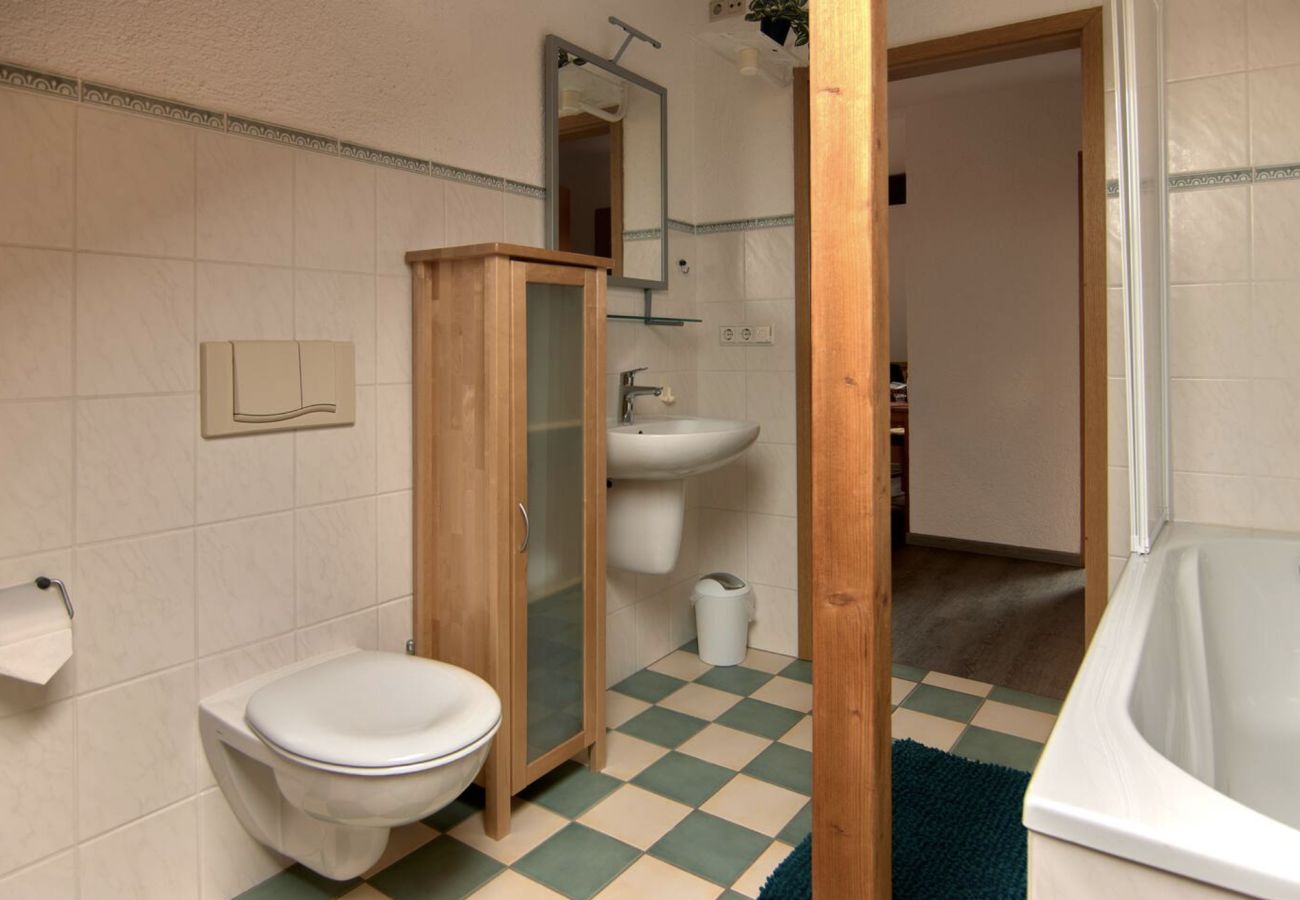 Ferienwohnung in Thale - Haus Freigeist - Wohnung zum Ortsblick
