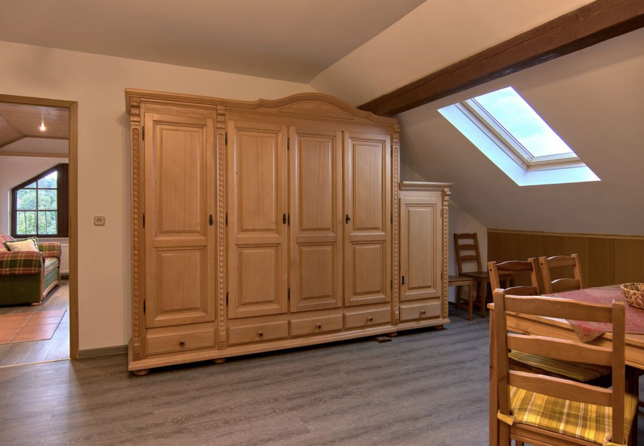 Ferienwohnung in Thale - Haus Freigeist - Wohnung zum Ortsblick