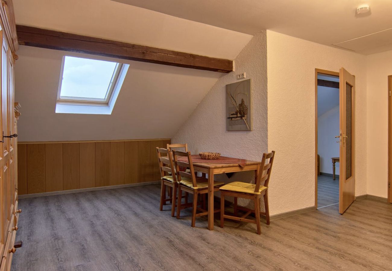 Ferienwohnung in Thale - Haus Freigeist - Wohnung zum Ortsblick