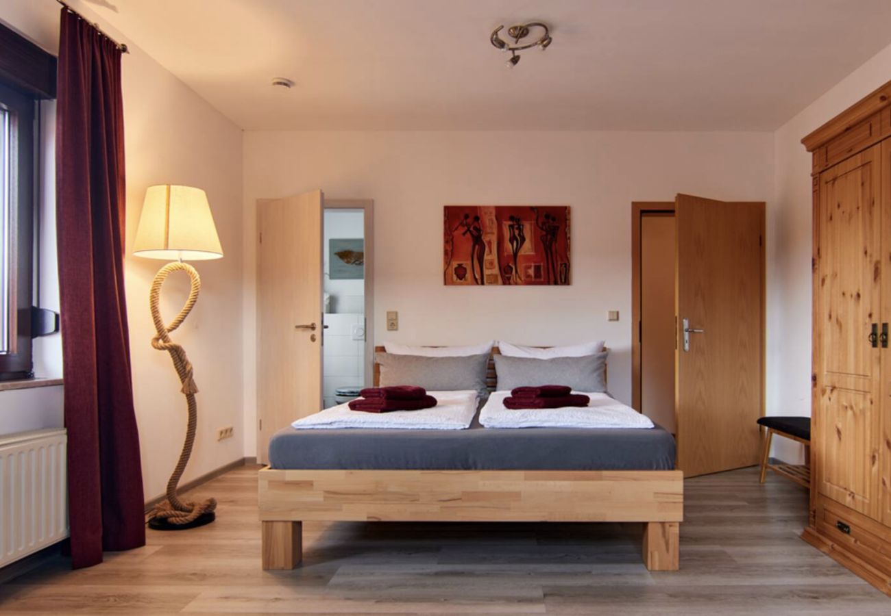 Ferienwohnung in Thale - Haus Freigeist - Wohnung zum Gartenblick