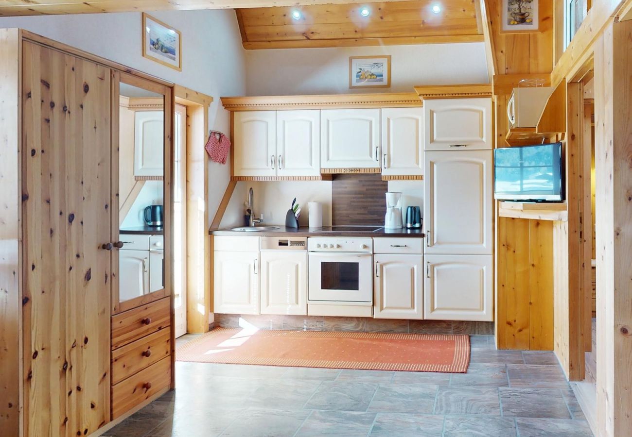 Ferienwohnung in Umhausen - Aparmtenhaus Niederthai - Alpenglühen