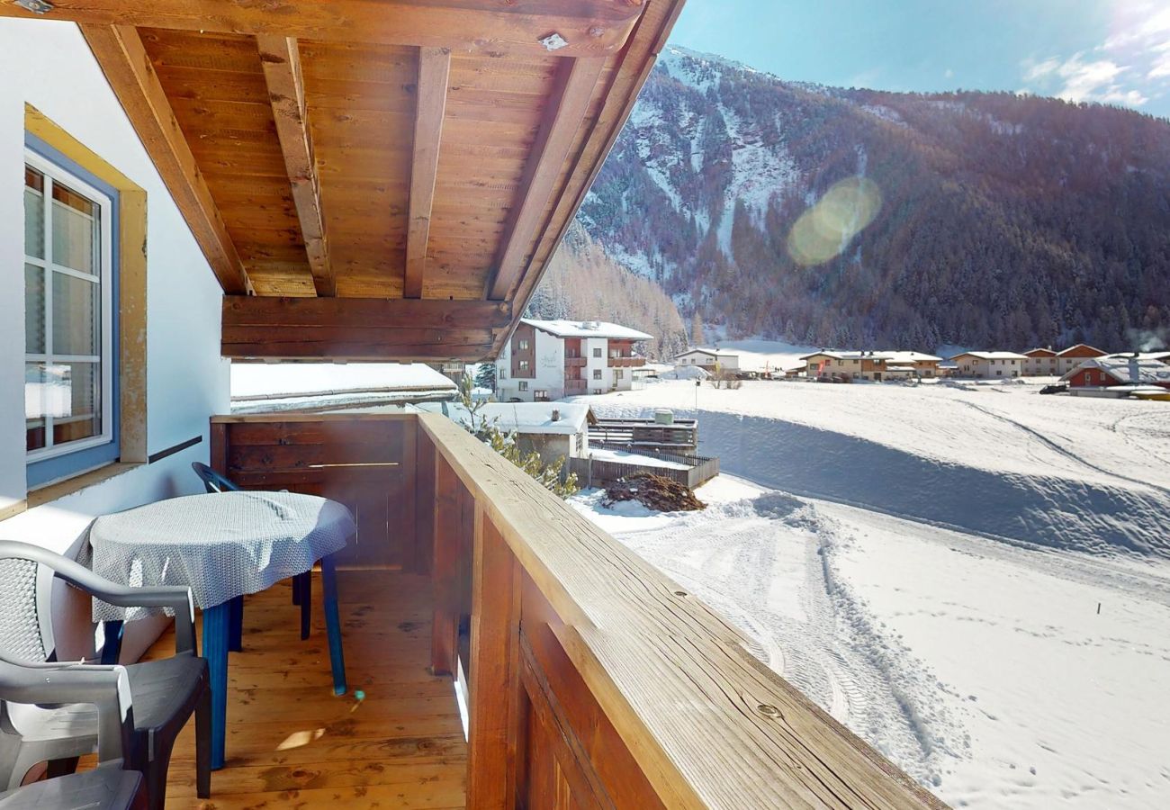 Ferienwohnung in Umhausen - Aparmtenhaus Niederthai - Alpenglühen
