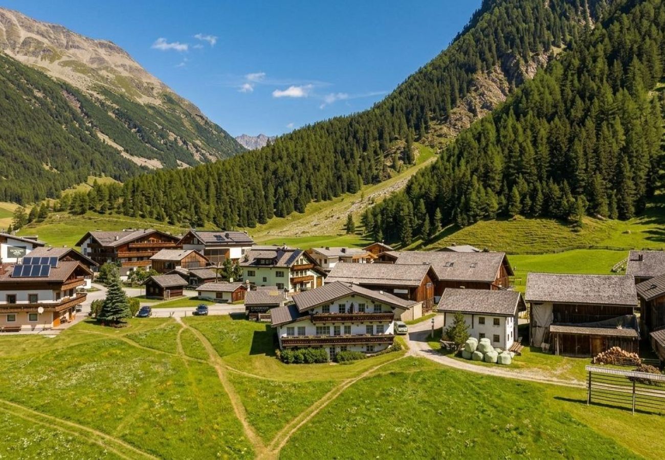 Ferienwohnung in Umhausen - Apartmenthaus Niederthai - Bergzauber